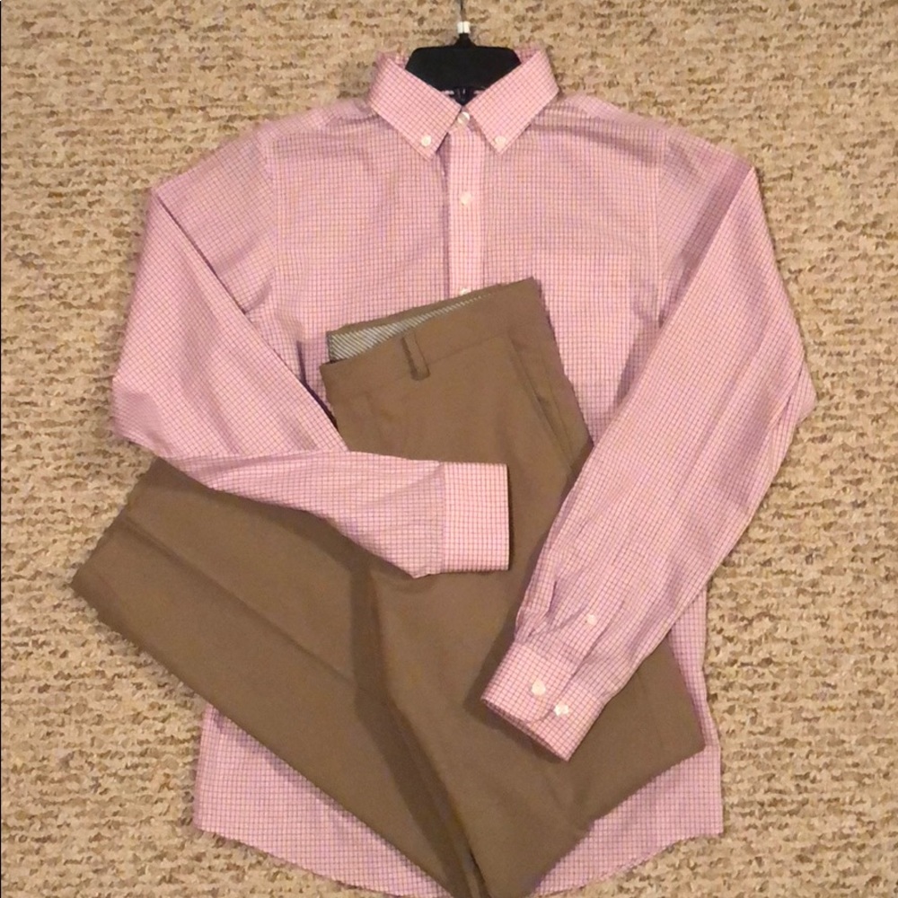 Nordstrom Boys BUNDLE of dress shirt and pants! (Like New)